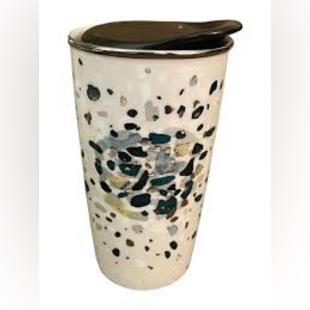 Starbucks 2014 metallic mosaic confetti